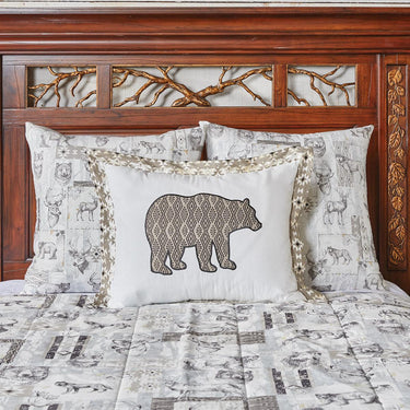 Wild And Beautiful King Sham - Park Designs - The Fox Decor